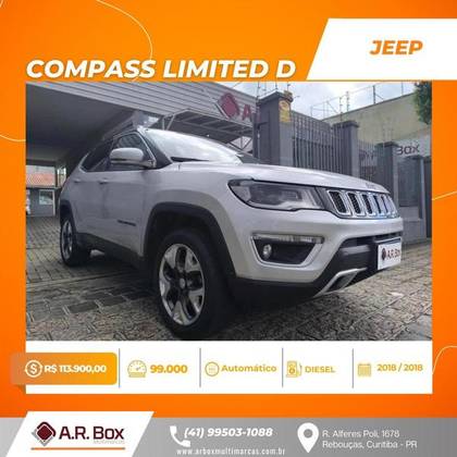 JEEP COMPASS 2.0 16V FLEX LIMITED AUTOMÁTICO